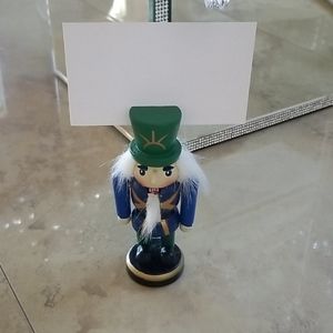 SALE! Nutcracker Placecard/Food/Info Holder nwot